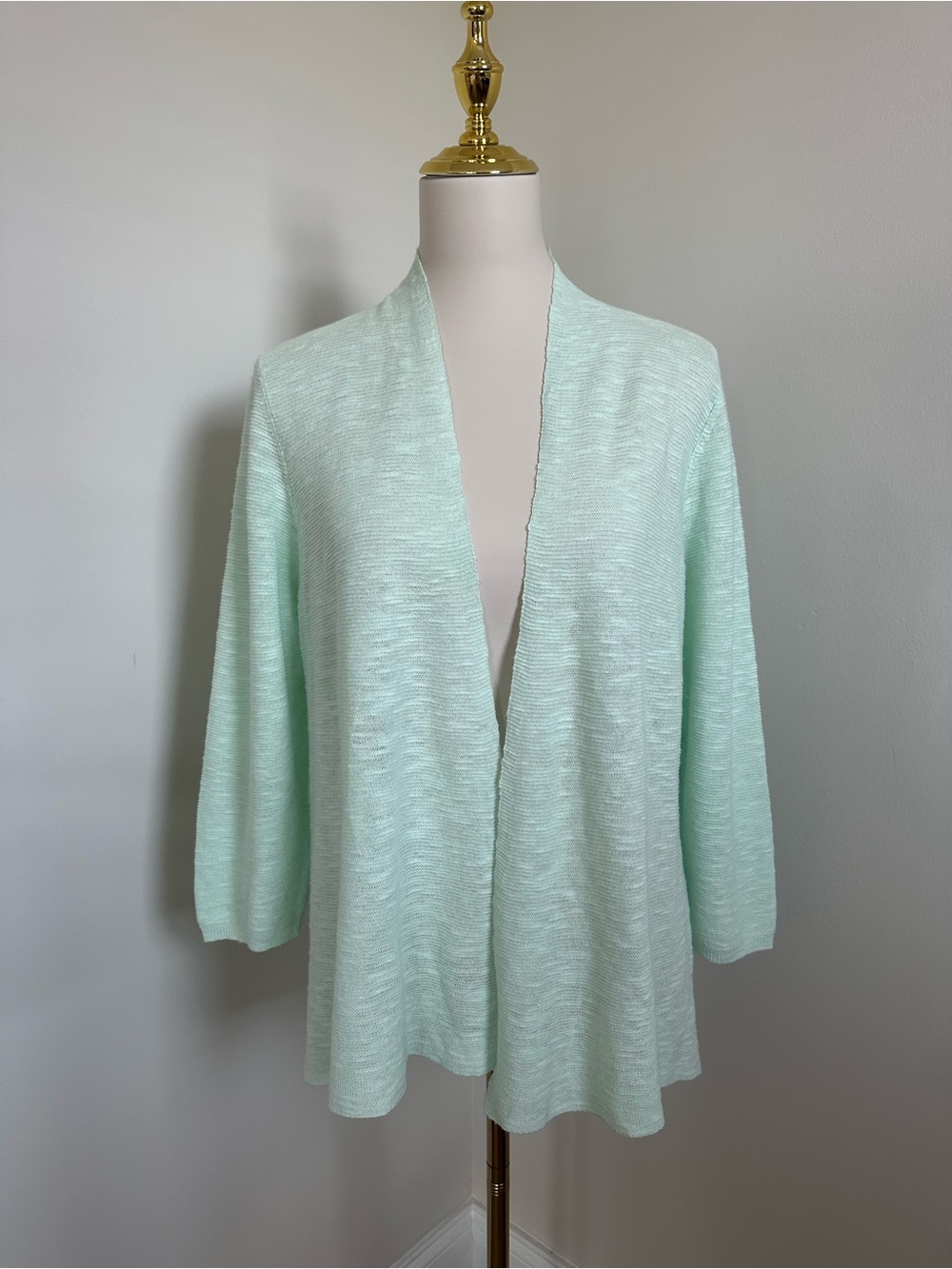 Eileen Fisher Organic Linen/Cotton Cardigan